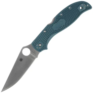 Nóż składany Spyderco Stretch 2 XL Lightweight Blue FRN, Satin K390 by Sal Glesser (C258FPK390)-1