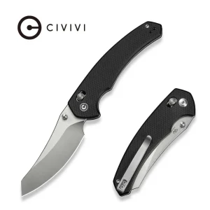 Nóż składany Civivi Sixgill Black G10, Satin Nitro-V by Gavko Knives (C24050-1)-1