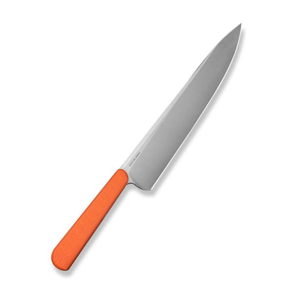 Nóż kuchenny Civivi Cibus Chef Knife Orange G10, Satin 14C28N by Ostap Hel (C23048-3)-2