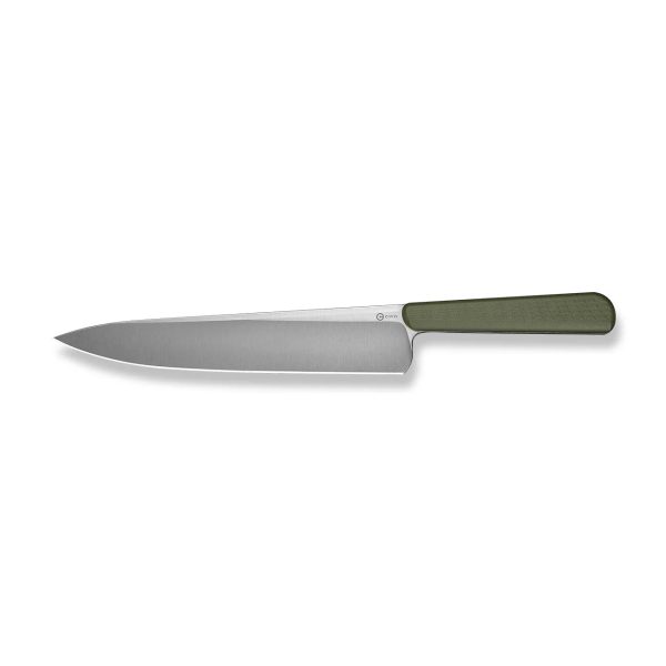 Nóż kuchenny Civivi Cibus Chef Knife OD Green G10, Satin 14C28N by Ostap Hel (C23048-2)-3