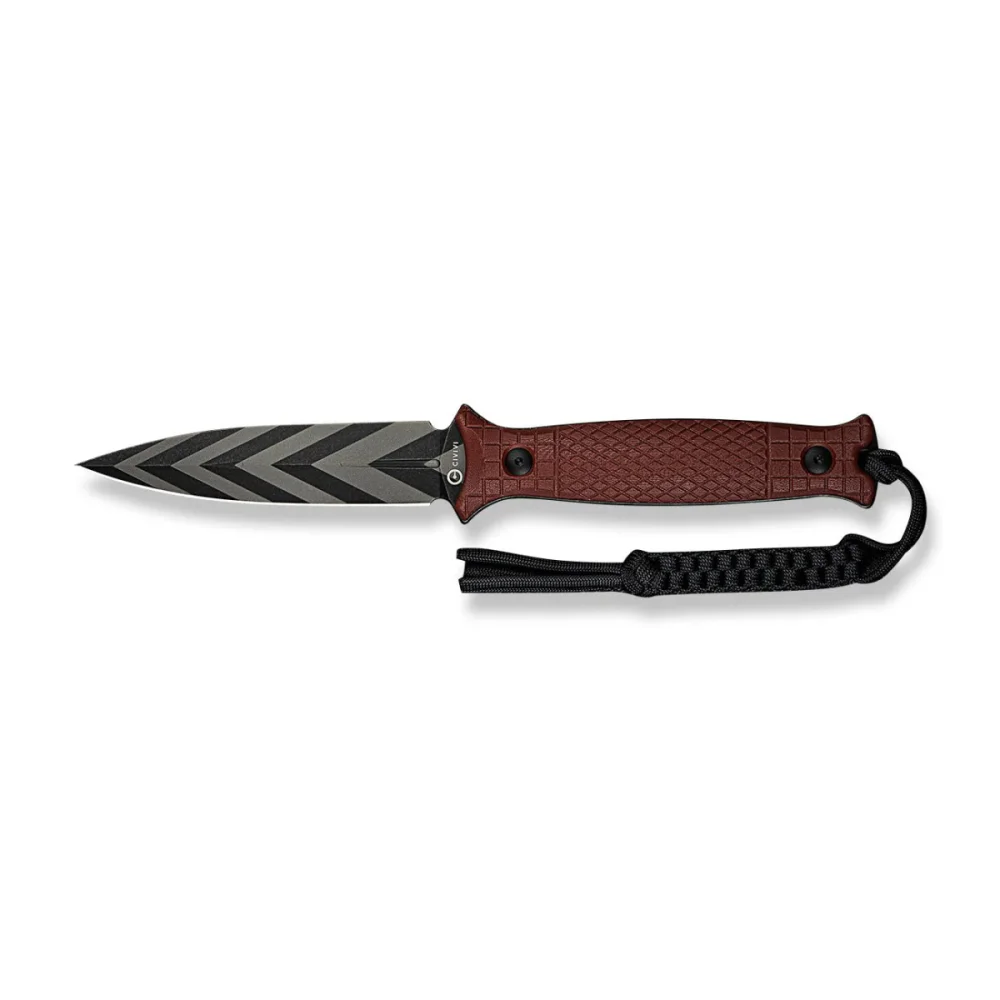 Nóż Civivi Perfrico Burgundy G10, Black/Gray Striped 14C28N (C23026-3) 3 Nóż Civivi Perfrico Burgundy G10, Black/Gray Striped 14C28N (C23026-3)