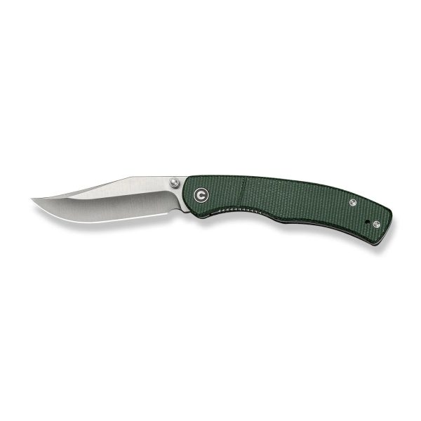 Nóż składany Civivi Clingman Green Canvas Micarta, Satin Nitro-V by Taylor Martin Best Damn EDC (C23065-4)-3