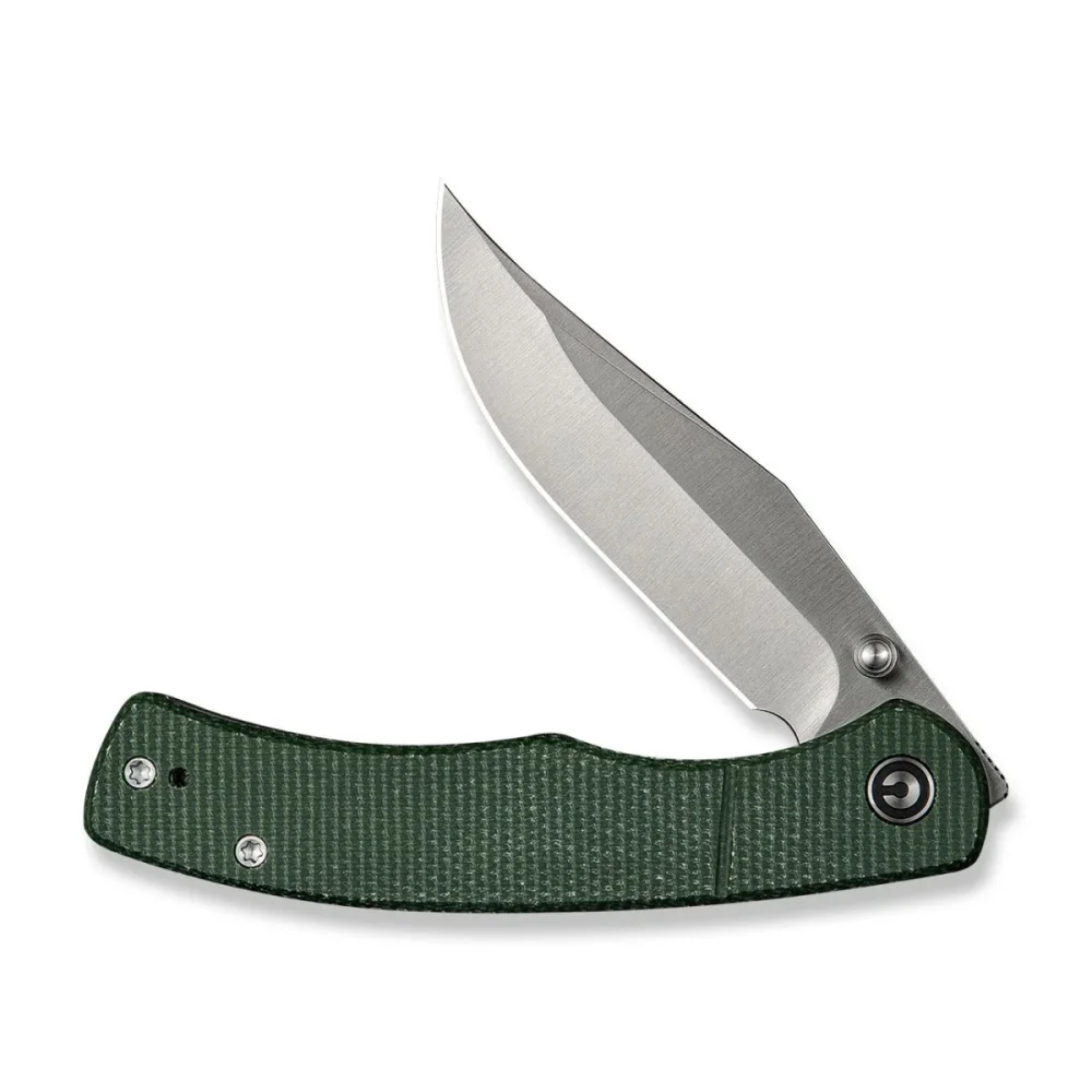 Nóż składany Civivi Clingman Green Canvas Micarta, Satin Nitro-V by Taylor Martin Best Damn EDC (C23065-4) 4 Nóż składany Civivi Clingman Green Canvas Micarta, Satin Nitro-V by Taylor Martin Best Damn EDC (C23065-4)