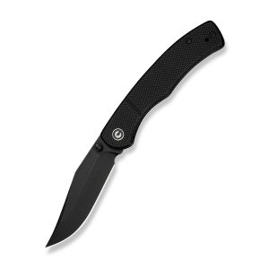 Nóż składany Civivi Clingman Black G10, Black Stonewashed Nitro-V by Taylor Martin Best Damn EDC (C23065-1)-1