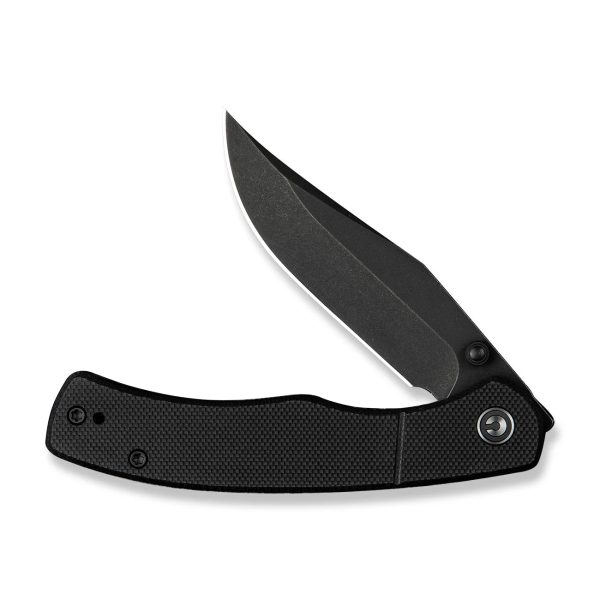 Nóż składany Civivi Clingman Black G10, Black Stonewashed Nitro-V by Taylor Martin Best Damn EDC (C23065-1)-4