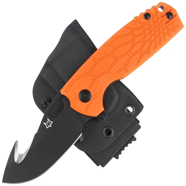Nóż składany Fox Core Hunter Orange FRN, Black Idroglider Becut by Jesper Voxnæs (FX-624 OR)-2