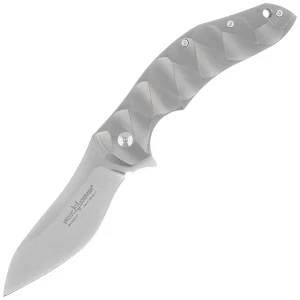 Nóż składany Fox Flipper Gray Titanium, Satin N690Co by Jens Ansø (FX-302)-1