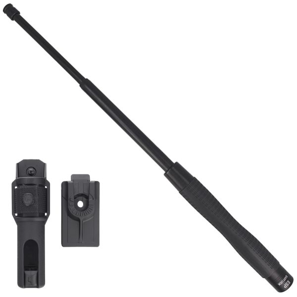 Pałka teleskopowa hartowana ESP Ergonomic Easy Lock 18'' (ExBT-18HE-BK BHT-54)-1