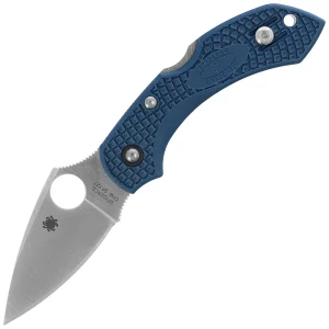 Nóż składany Spyderco Dragonfly 2 Cobalt Blue FRN, Satin CPM SPY27 by Sal Glesser (C28PCBL2)-1