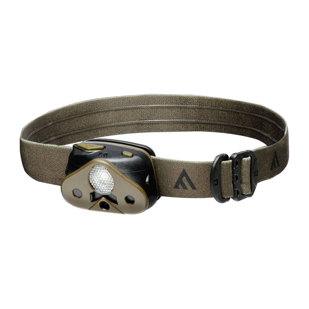 Nomad 03 to lampa czołowa cechująca się doskonałym połączeniem mocy i wydajności. Wyposażona jest w diodę główną o mocy 340 lm, oraz dodatkowo w czerwoną diodę sygnalizacyjną. Zasilona 3 bateriami typu AAA (załączone) może pracować nawet do 250 h (czyli prawie 10 dni!). Nomad 03wyposażona jest w dyfuzor oraz 3 kolorowe filtry (RGB), co pozwala - LifeGun.pl Mactronic - Latarka czołowa NOMAD 03 - 340 lumenów - Oliwka - THL0022-1