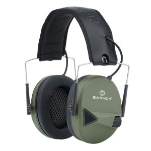 Earmor - Aktywne ochronniki słuchu M30 - Foliage Green - M30-FG-1