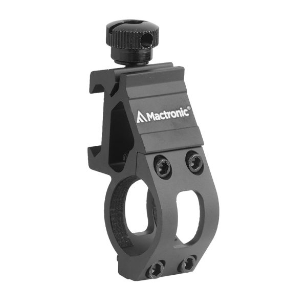 Mactronic - Uchwyt do latarki na broń - Picatinny - Aluminiowy - Czarny - RHH0061-1