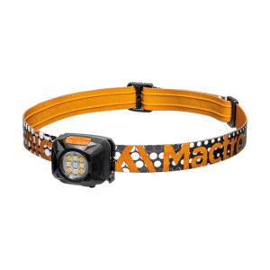 Mactronic - Latarka czołowa Rebel - 400 lm - Pomarańczowy - AHL0061-1