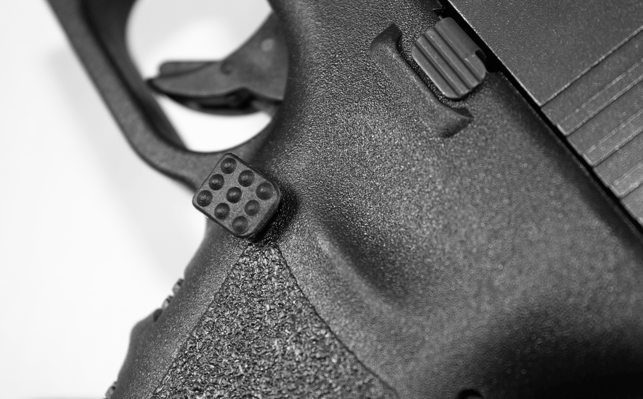 Przycisk zatrzasku magazynka Ghost G3 do Glock GEN 1-3 Extended Tactical Mag Release Small (mały i średni szkielet). Zaprojektowany do skrytego noszenia. - LifeGun.pl Przycisk zatrzasku magazynka Ghost G3 do Glock GEN 1 3 Extended Tactical Mag Release Small 2