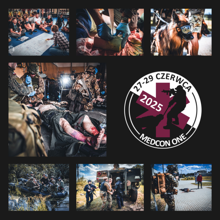 baner zawodów ratowniczo-taktycznych MEDCON ONE