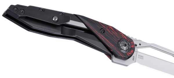 NÓŻ CRKT 5702 NUCLEUS RED & BLACK-4