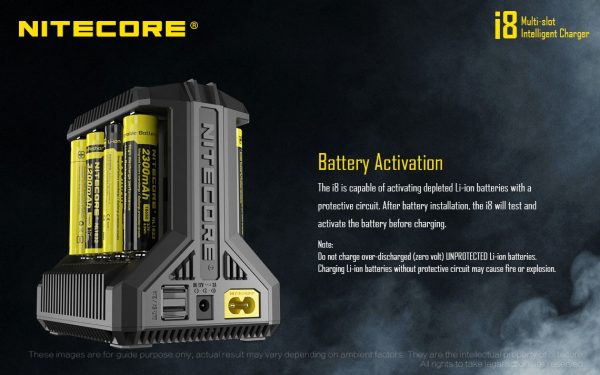 Ładowarka Nitecore i8 EU-13