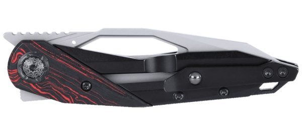 NÓŻ CRKT 5702 NUCLEUS RED & BLACK-5