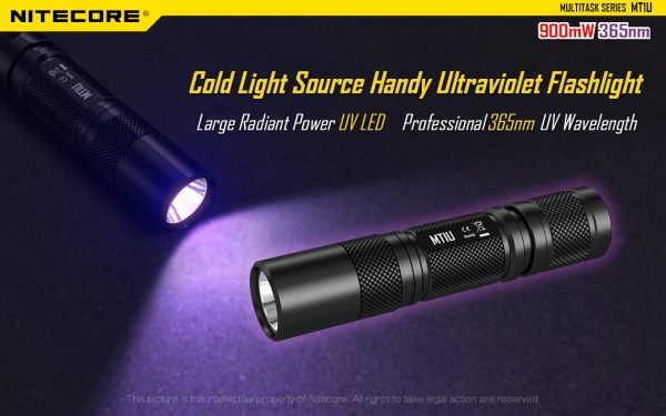 Latarka UV Nitecore MT1U-6