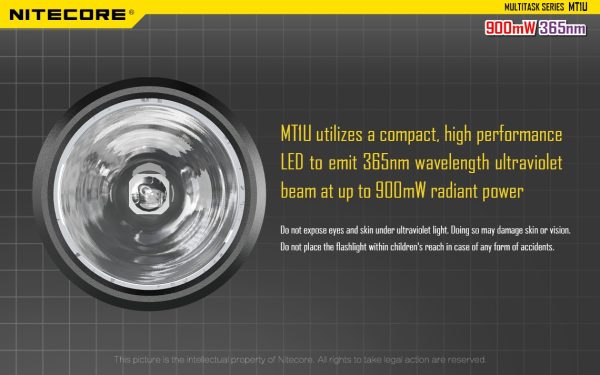 Latarka UV Nitecore MT1U-7