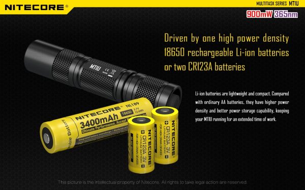 Latarka UV Nitecore MT1U-11