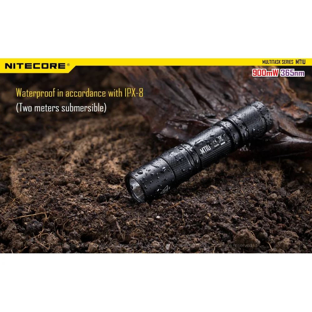 Latarka UV Nitecore MT1U 13 Latarka UV Nitecore MT1U