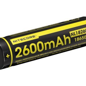 Akumulator Nitecore 18650 Micro USB NL1826R 2600mAh-1