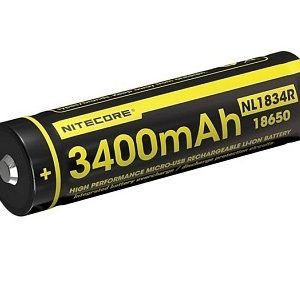 Akumulator Nitecore 18650 Micro USB NL1834R 3400mAh-1