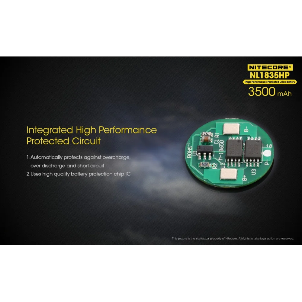 Akumulator Nitecore 18650 NL1835HP High Performance 3500mAh 7 Akumulator Nitecore 18650 NL1835HP High Performance 3500mAh