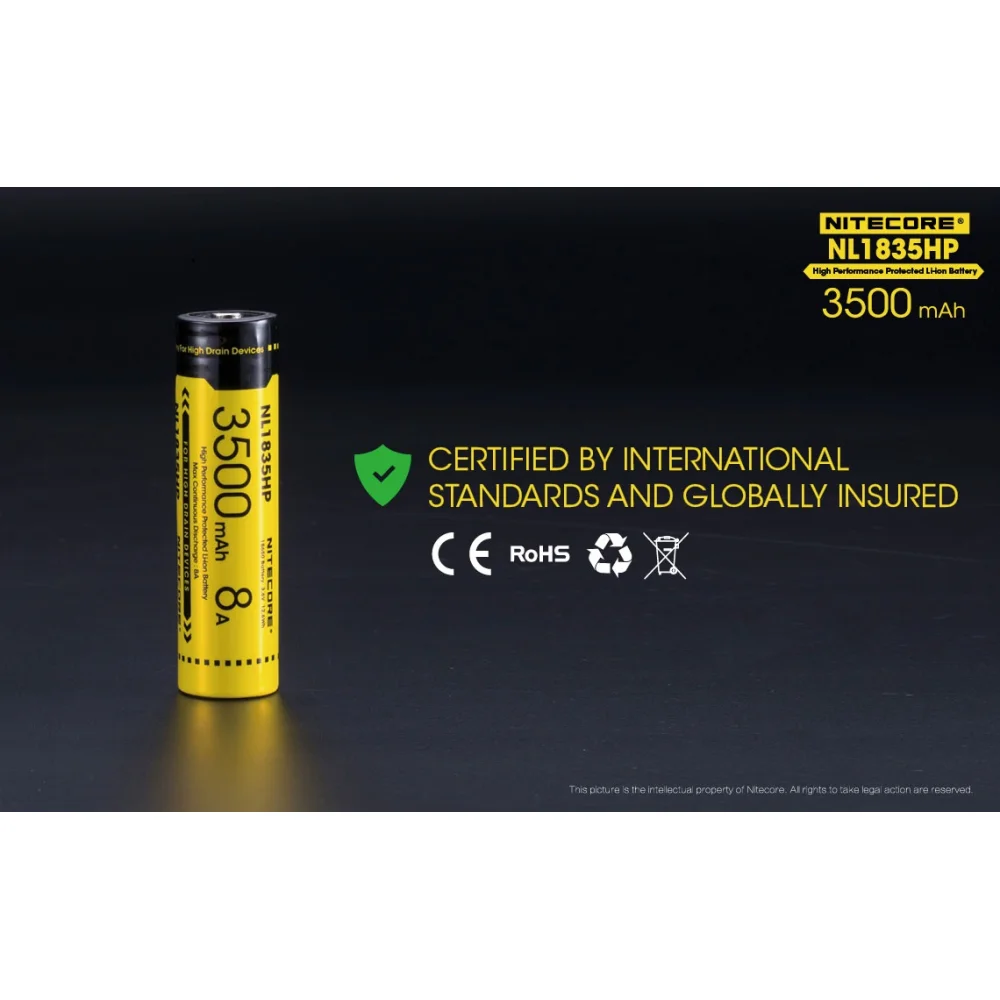 Akumulator Nitecore 18650 NL1835HP High Performance 3500mAh 10 Akumulator Nitecore 18650 NL1835HP High Performance 3500mAh