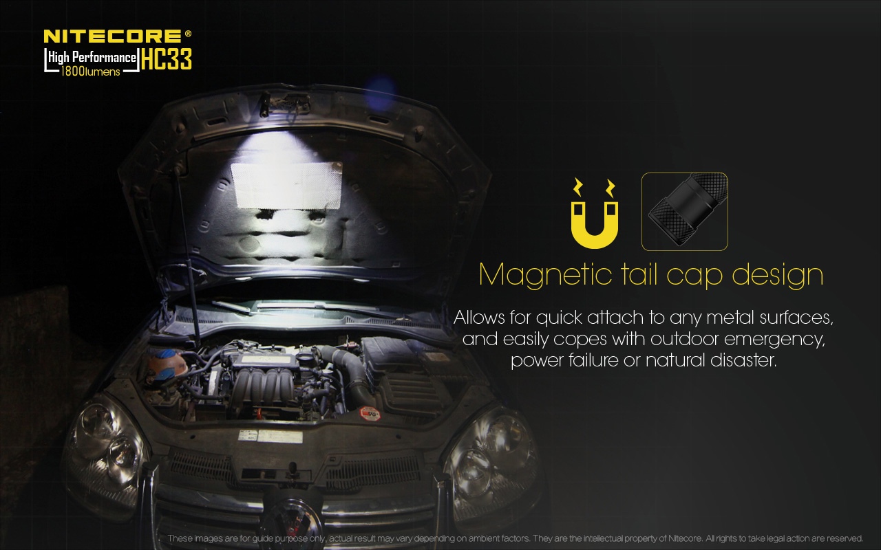 Światło S.O.S.: Tak | Maksymalny czas pracy (godz.): 330 | Zasięg wiązki światła (m): 187 | Baterie w zestawie: 1x 18650 | Wodoodporna: Tak - do 2 metrów | Baterie (kompatybilne): 1 x 18650 lub 2 x CR123 | Światło stroboskopowe: tak | Źródło światła: Dioda CREE XHP35 HD LED | Moc światła (L): 1800 | Waga (g): 51 - LifeGun.pl Czołówka Nitecore HC33 1800 lumenów-2
