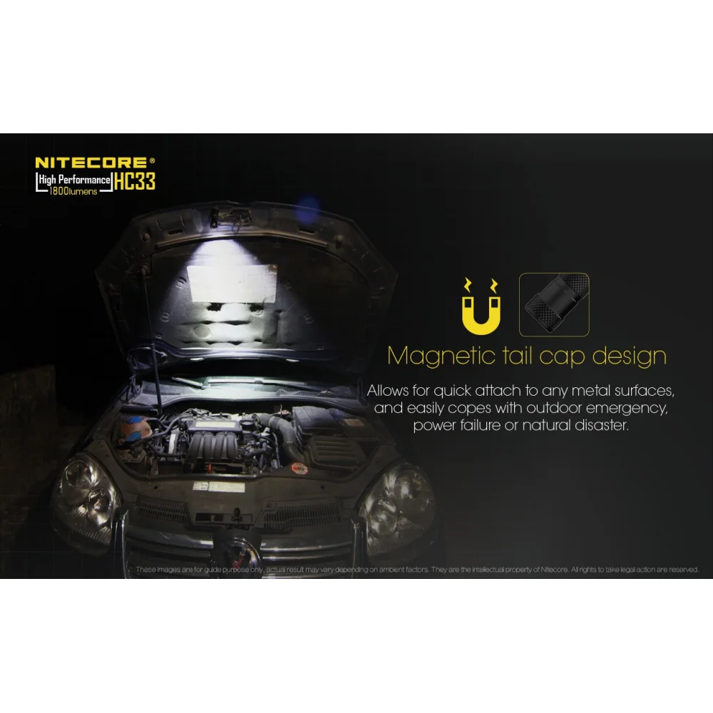 Czołówka Nitecore HC33 1800 lumenów 2 Czołówka Nitecore HC33 1800 lumenów