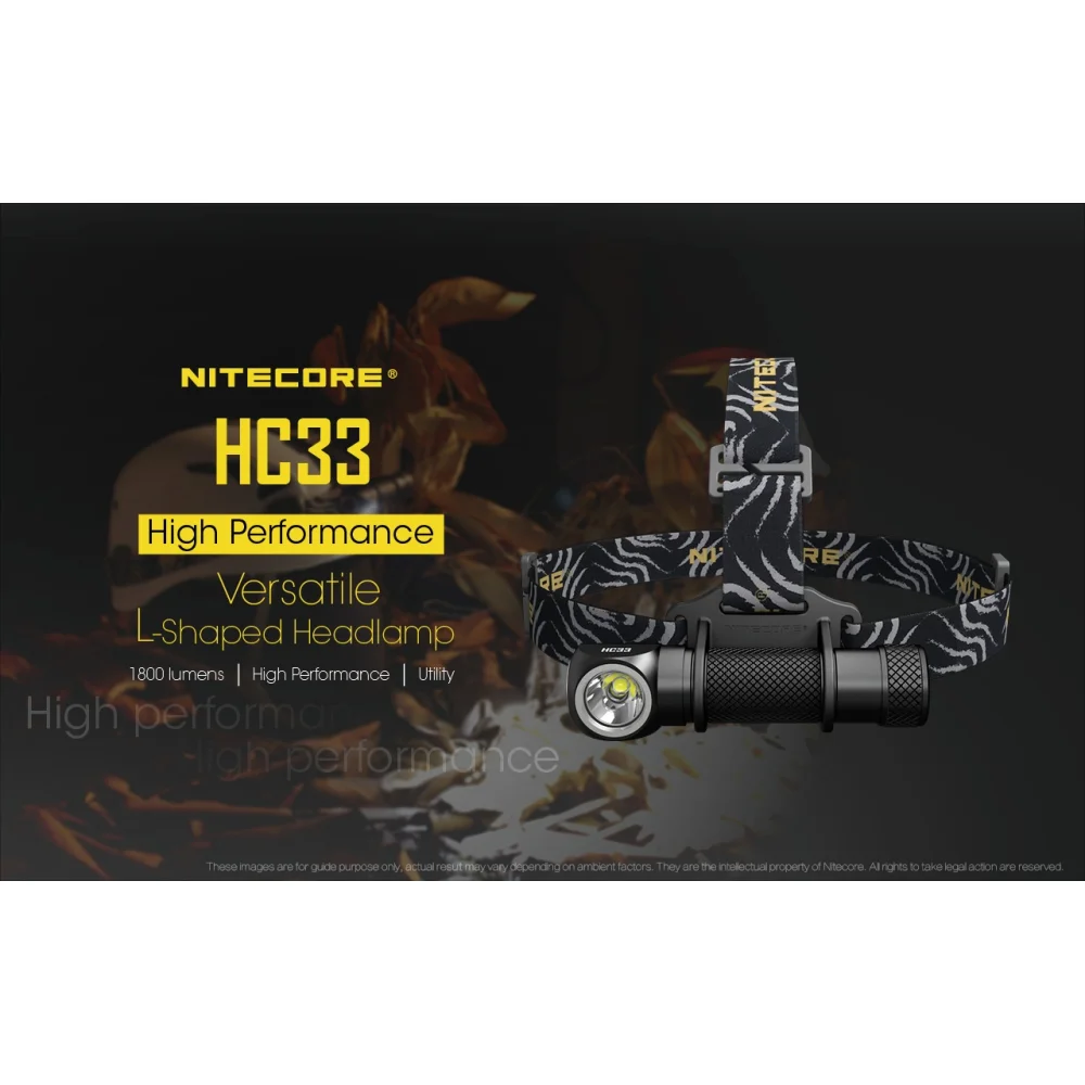 Czołówka Nitecore HC33 1800 lumenów 4 Czołówka Nitecore HC33 1800 lumenów