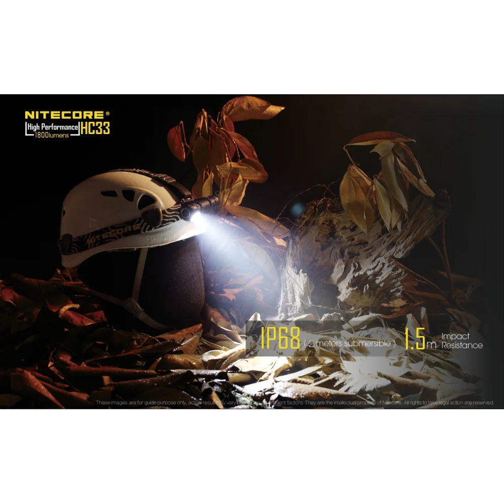 Czołówka Nitecore HC33 1800 lumenów 18 Czołówka Nitecore HC33 1800 lumenów
