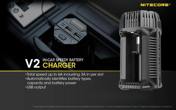 Ładowarka Nitecore V2-3
