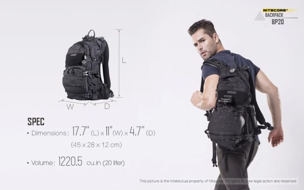 Plecak Nitecore BP20-17