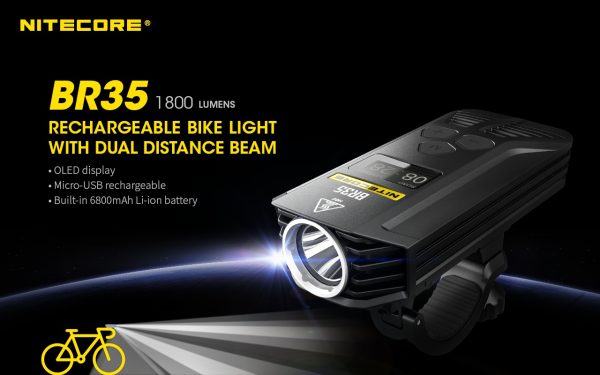 Latarka Rowerowa Nitecore BR35 1800 Lumenów-6