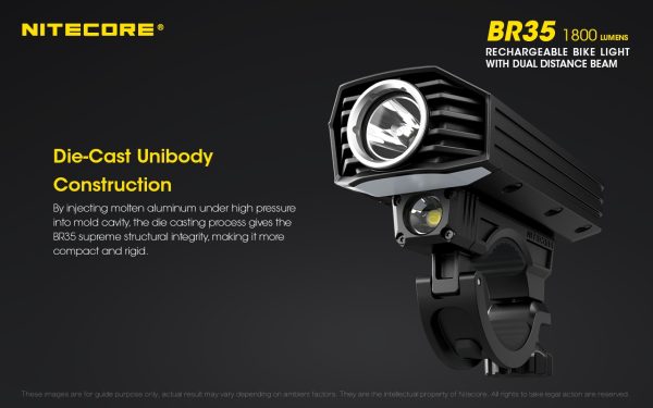 Latarka Rowerowa Nitecore BR35 1800 Lumenów-20