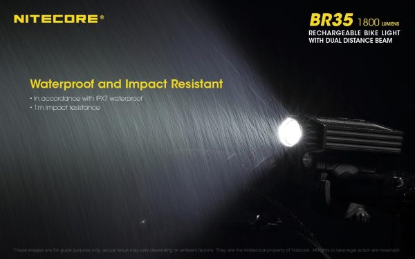 Latarka Rowerowa Nitecore BR35 1800 Lumenów-24