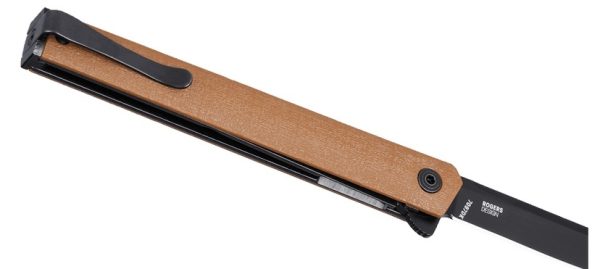 NÓŻ CRKT 7097DK - CEO FLIPPER DESERT TAN-6