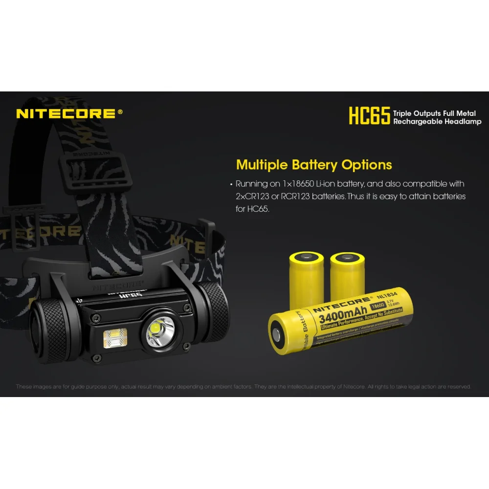 Czołówka Nitecore HC65 1000 Lumenów 14 Czołówka Nitecore HC65 1000 Lumenów