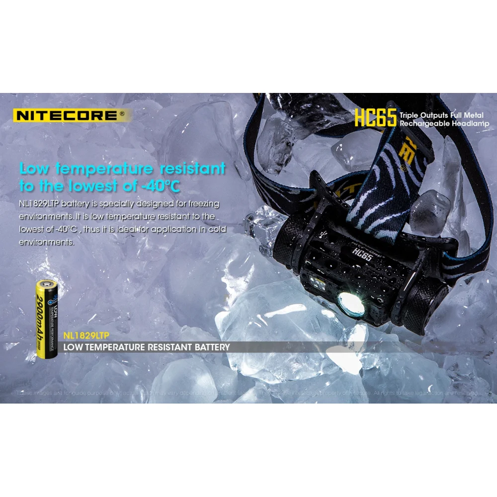 Czołówka Nitecore HC65 1000 Lumenów 15 Czołówka Nitecore HC65 1000 Lumenów