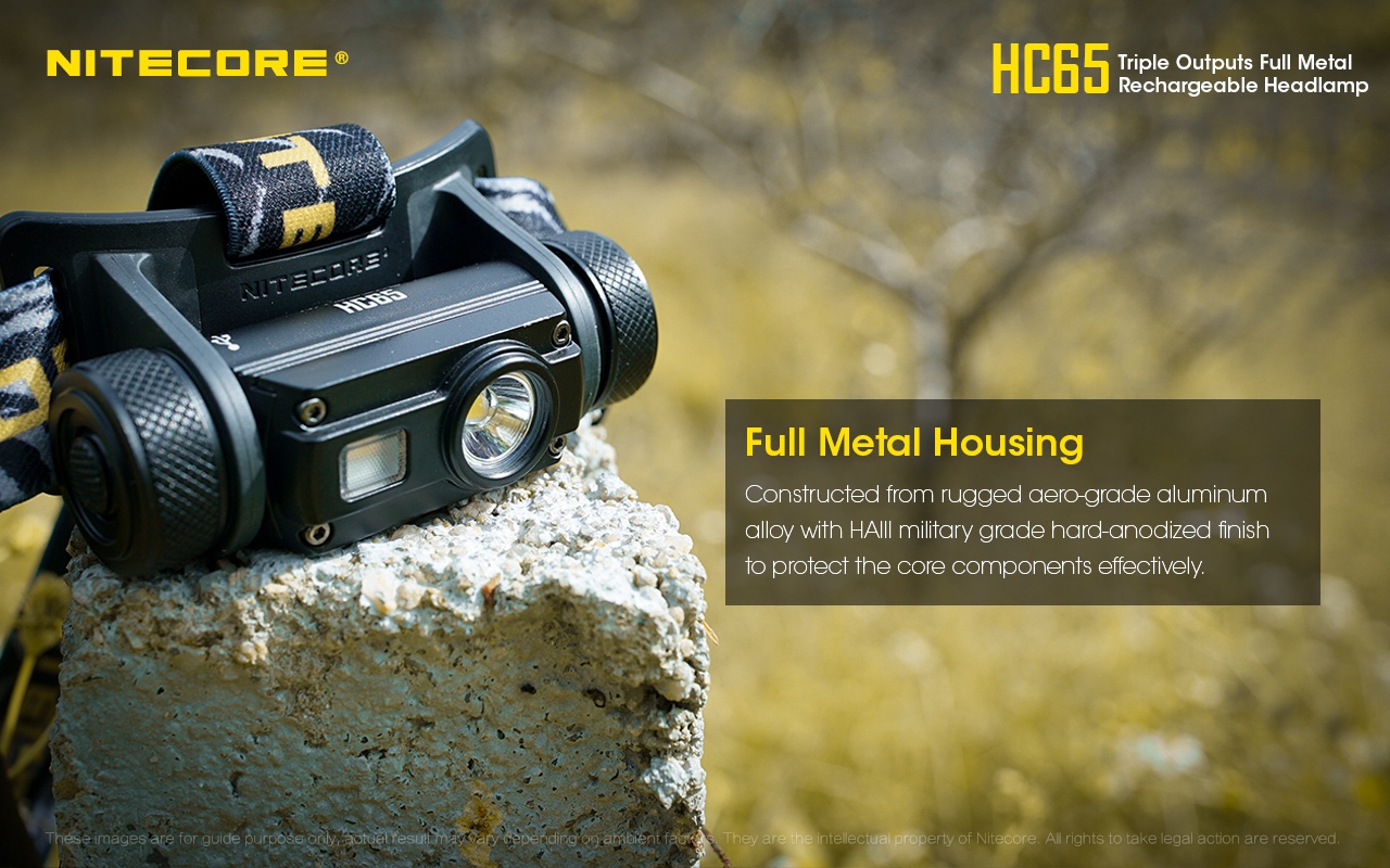 Czołówka marki Nitecore o mocy 1000 lumenów charakteryzuje się nie tylko niezawodnością, ale również funkcjonalnością. Posiada aż trzy źródła światła. Główna dioda emituje światło o maksymalnej mocy 1000 lumenów sięgające nawet na 110 metrów. Czerwone światło jest przydatne szczególnie wtedy, gdy potrzebujemy światła, a nie chcemy pogarszać swojej zdolności widzenia w nocy. Światło czerwone w - LifeGun.pl Czołówka Nitecore HC65 1000 Lumenów-16