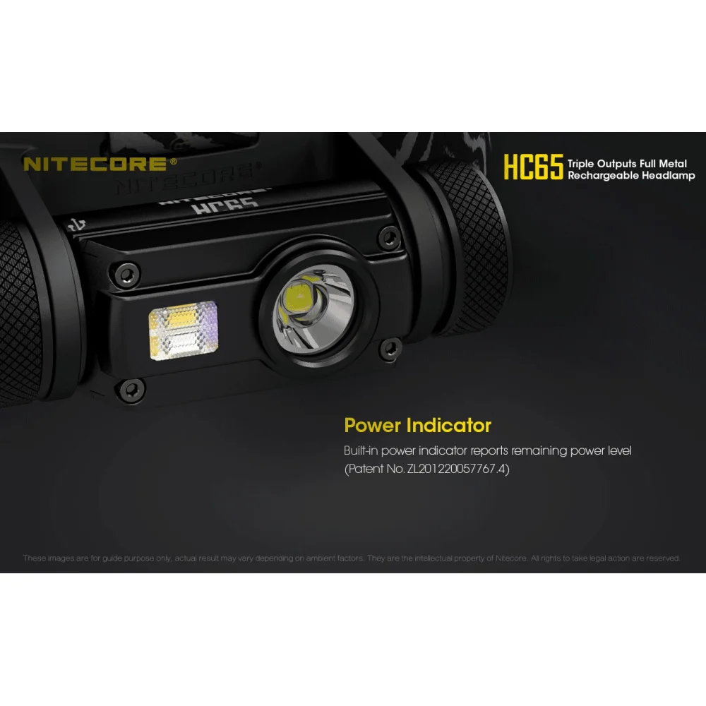 Czołówka Nitecore HC65 1000 Lumenów 23 Czołówka Nitecore HC65 1000 Lumenów