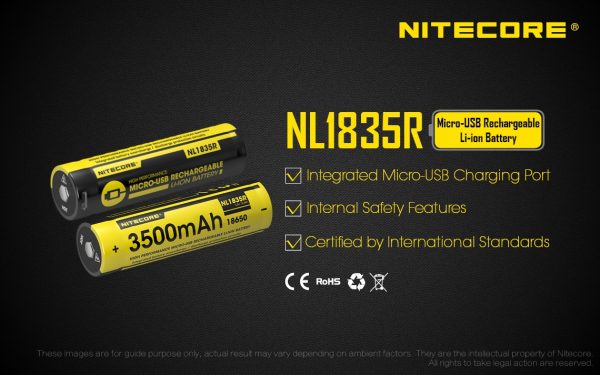 Akumulator Nitecore NL1835R 3500mAh-3