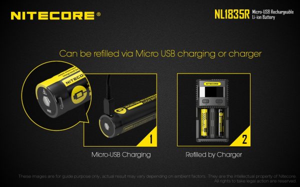 Akumulator Nitecore NL1835R 3500mAh-4