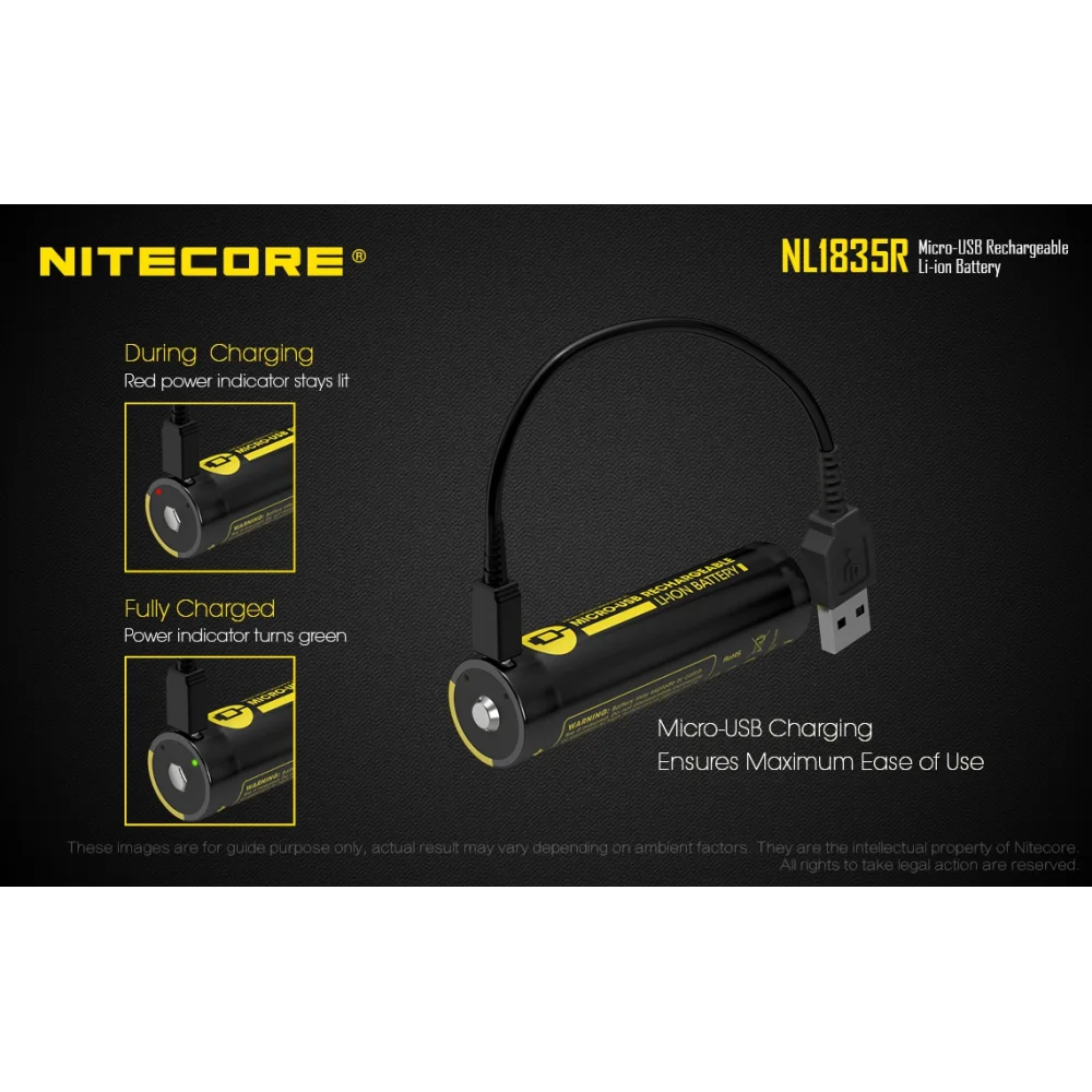 Akumulator Nitecore NL1835R 3500mAh 5 Akumulator Nitecore NL1835R 3500mAh