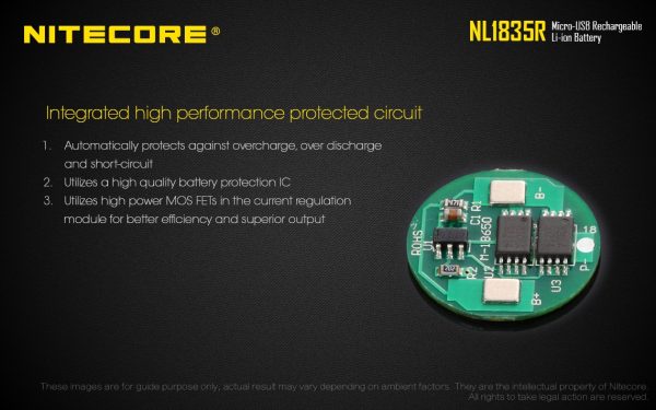 Akumulator Nitecore NL1835R 3500mAh-7