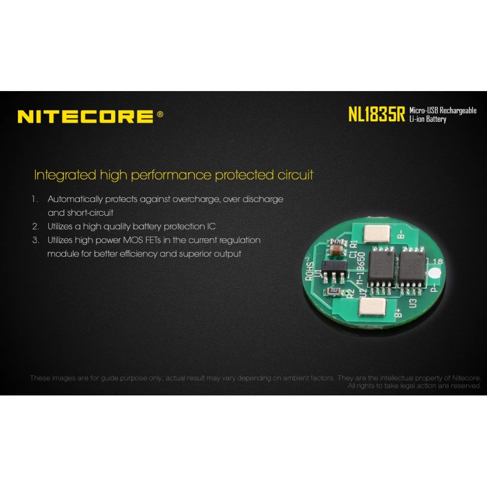 Akumulator Nitecore NL1835R 3500mAh 7 Akumulator Nitecore NL1835R 3500mAh
