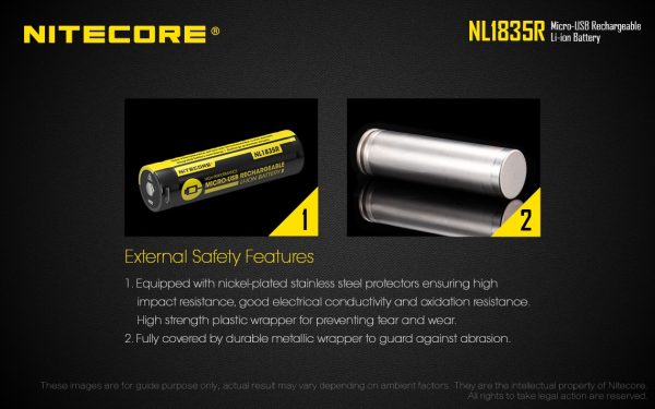 Akumulator Nitecore NL1835R 3500mAh-8